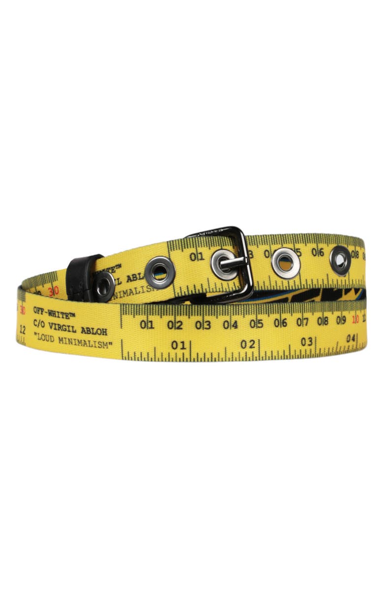Off-White Reversible Measuring Belt, Alternate, color, 