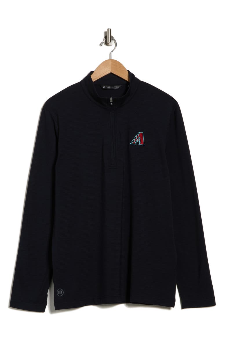 TravisMathew The Heater Arizona Diamondbacks Quarter Zip Pullover, Main, color, 