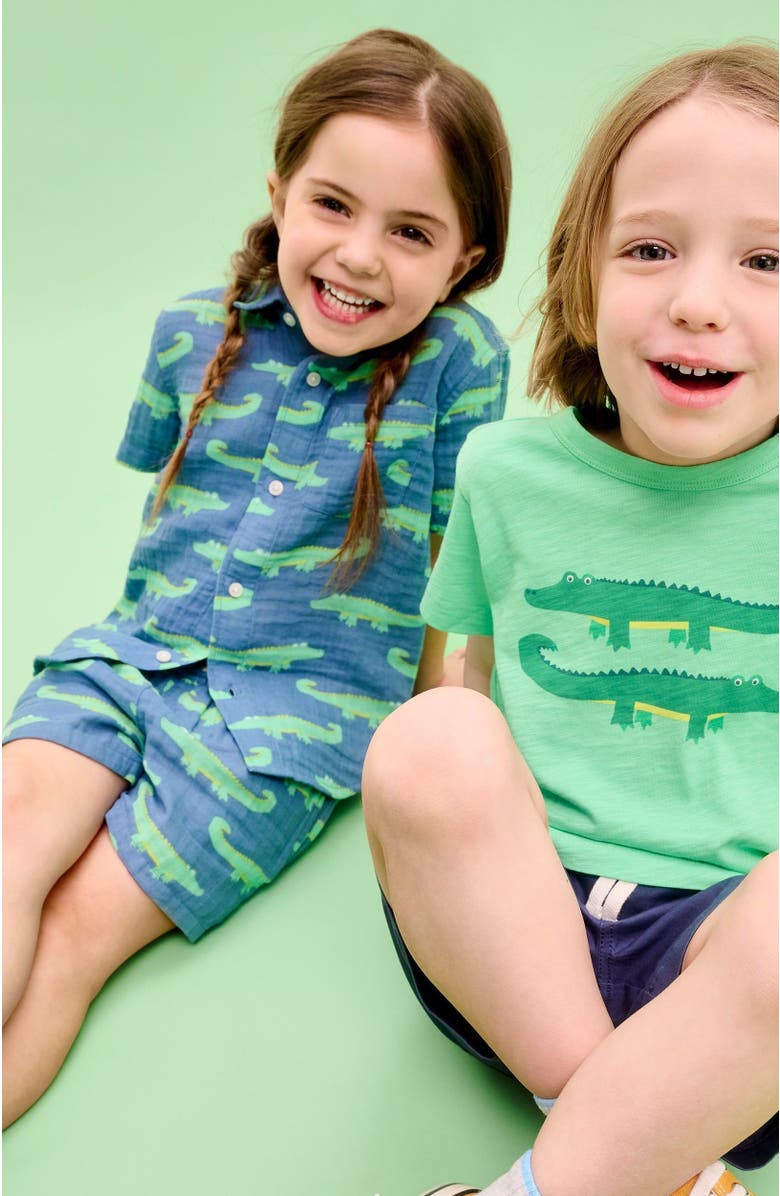 Primary Kids Gator Tee, Alternate, color,