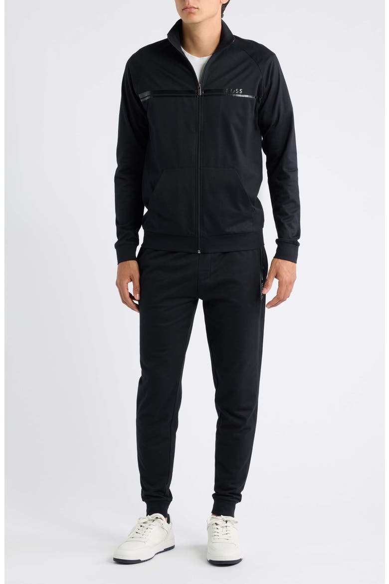 Authentic Full Zip Jacket, Alternate, color, BLACK