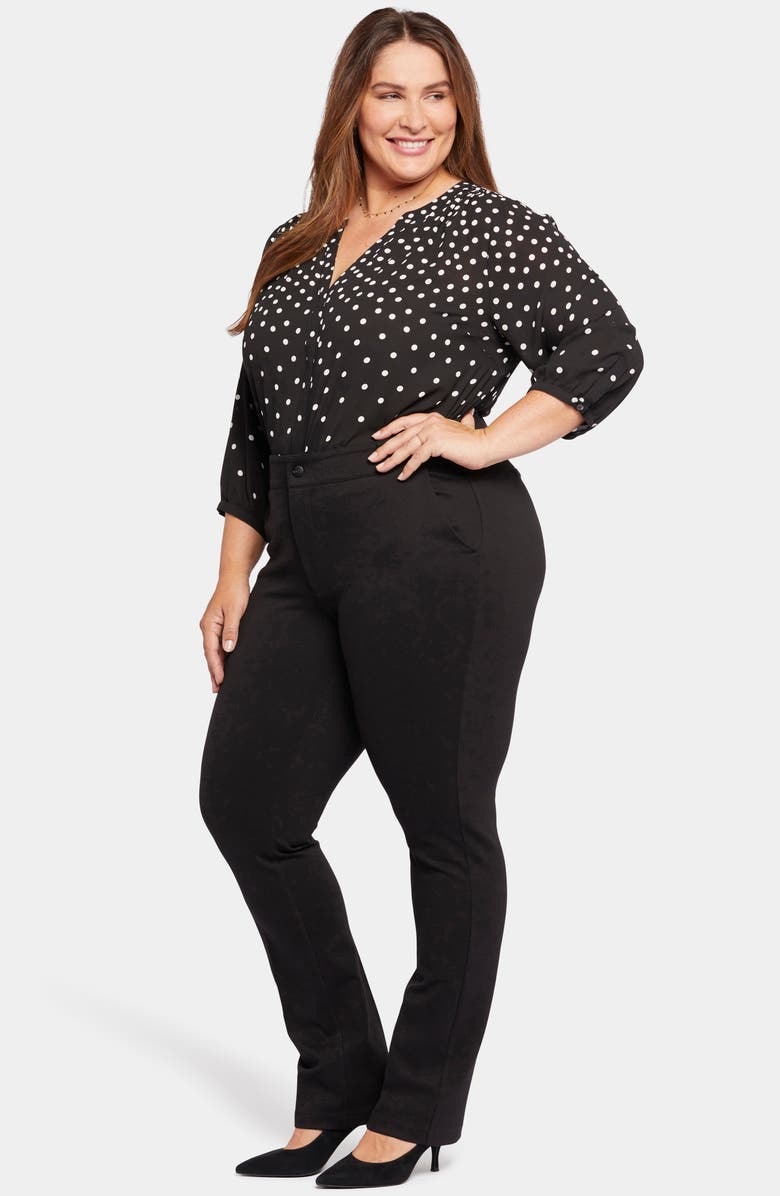 NYDJ Sculpt-Her<sup>™</sup> Classic Trousers, Alternate, color, Black