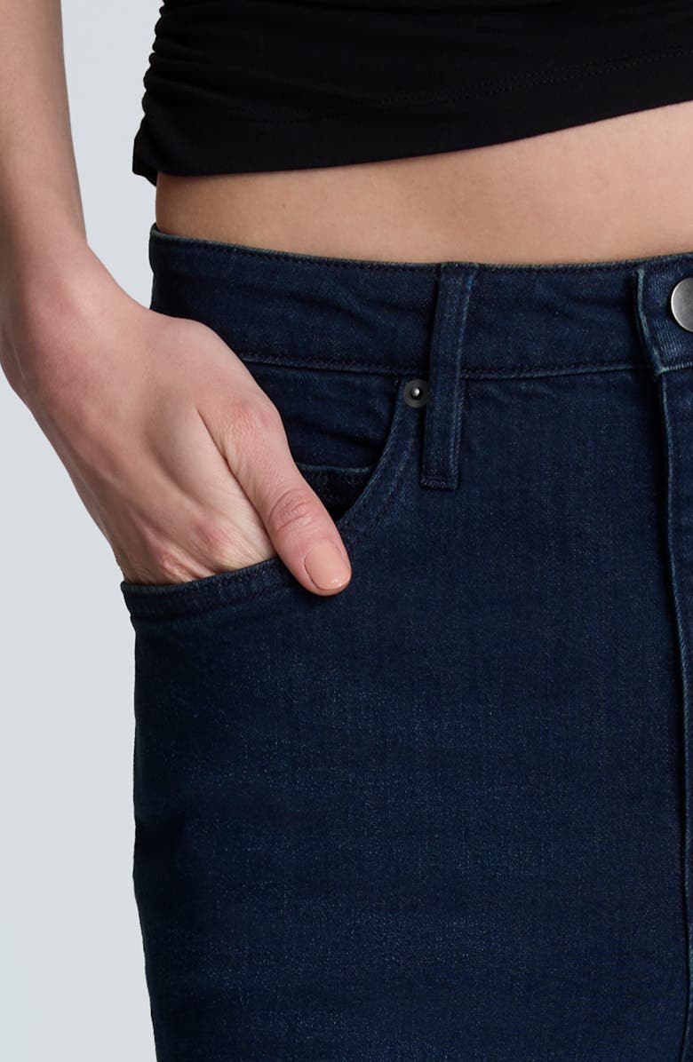 Kenneth Cole Low Rise Wide Leg Jeans, Alternate, color, Midnight Rinse Wash