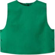 MANGO Crop Sleeveless Top