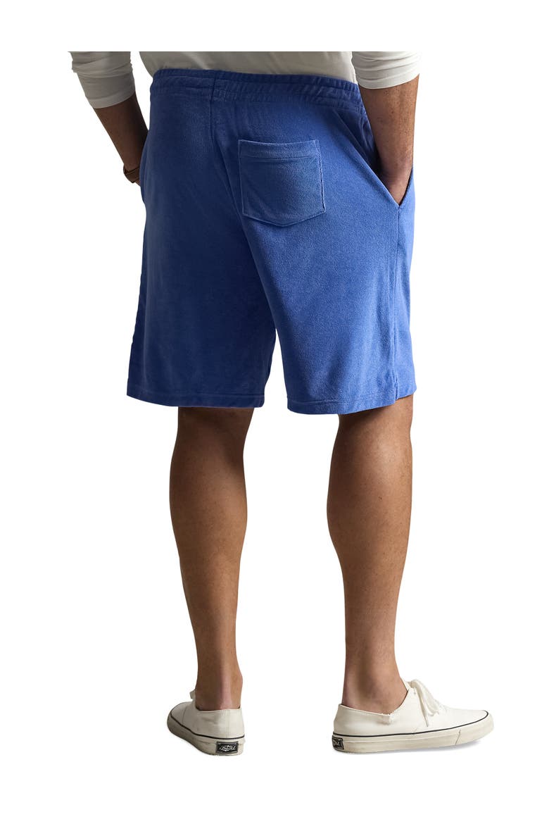 Big & Tall Terry Shorts, Alternate, color, MODERN ROYAL