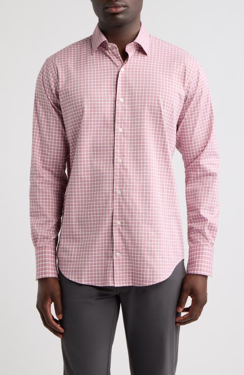 Atlas Crown Check Stretch Sport Shirt