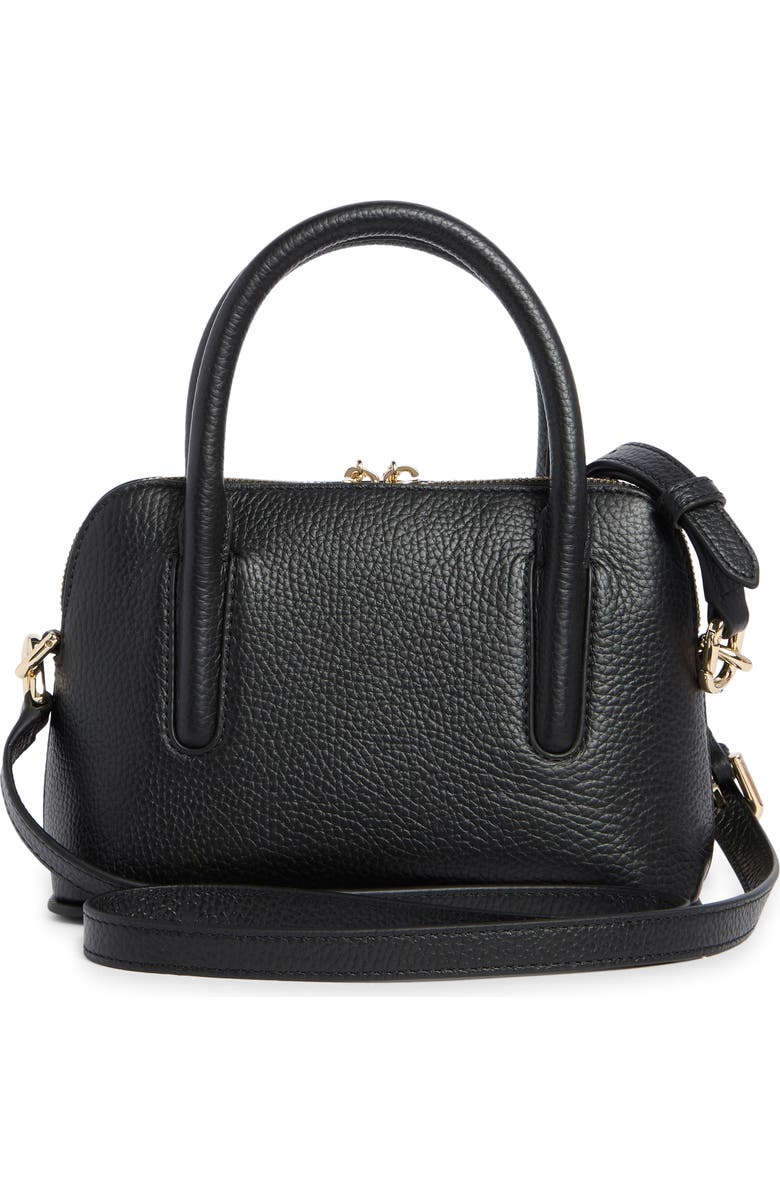 Furla Atmosfera Mini Dome Tote, Alternate, color, Nero