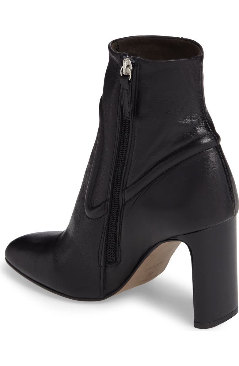 Topshop Honeydew Flat Heel Bootie, Alternate, color,