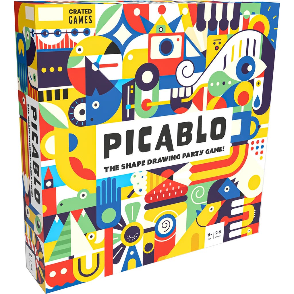 Crated Games Picablo The Shape Drawing Party Game in Multicolored  product