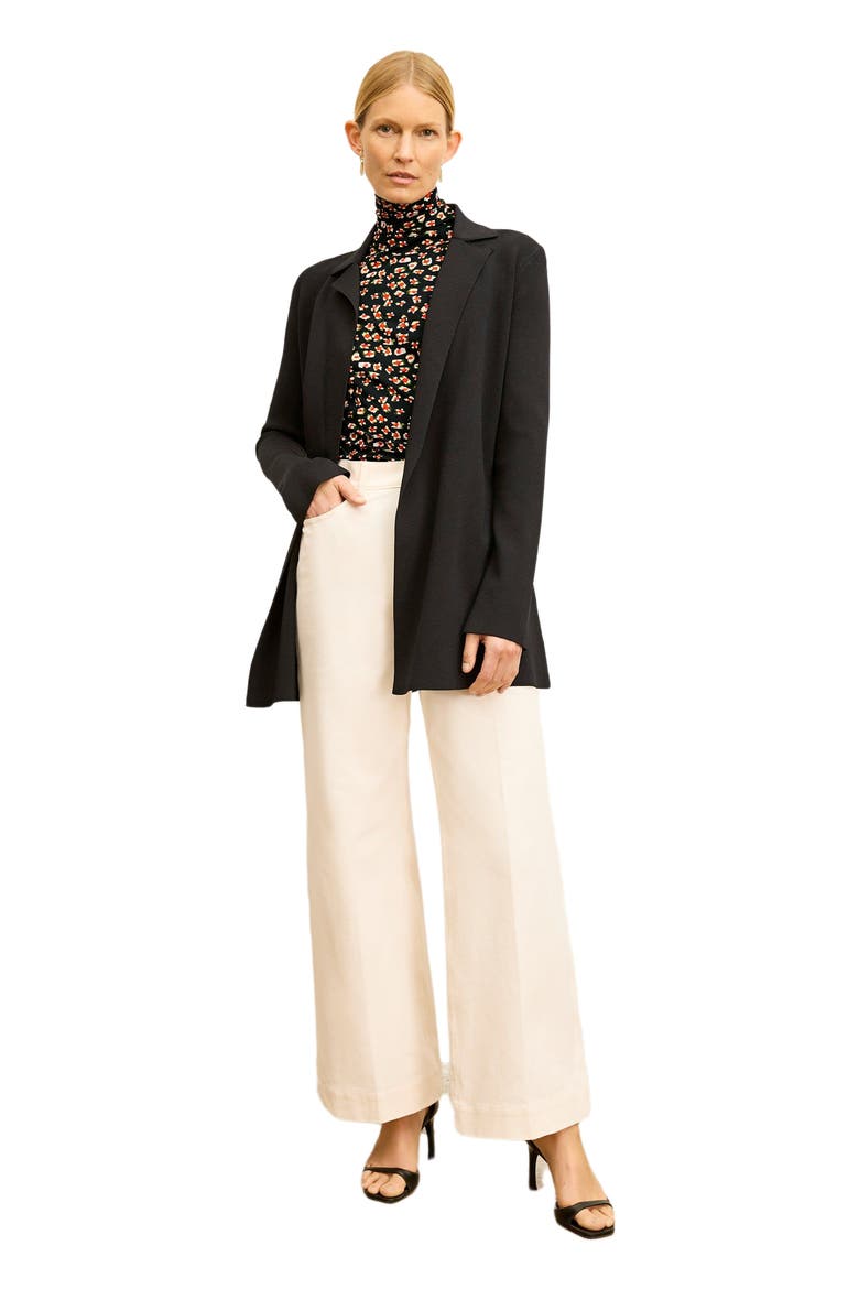 Merritt Wrap Jardigan, Main, color, Black