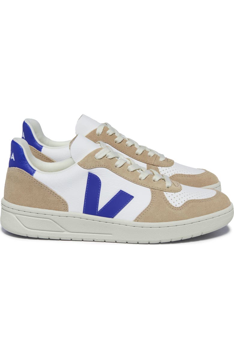 Veja V-10 Low Top Sneaker, Alternate, color, Extra White Paros Sahara