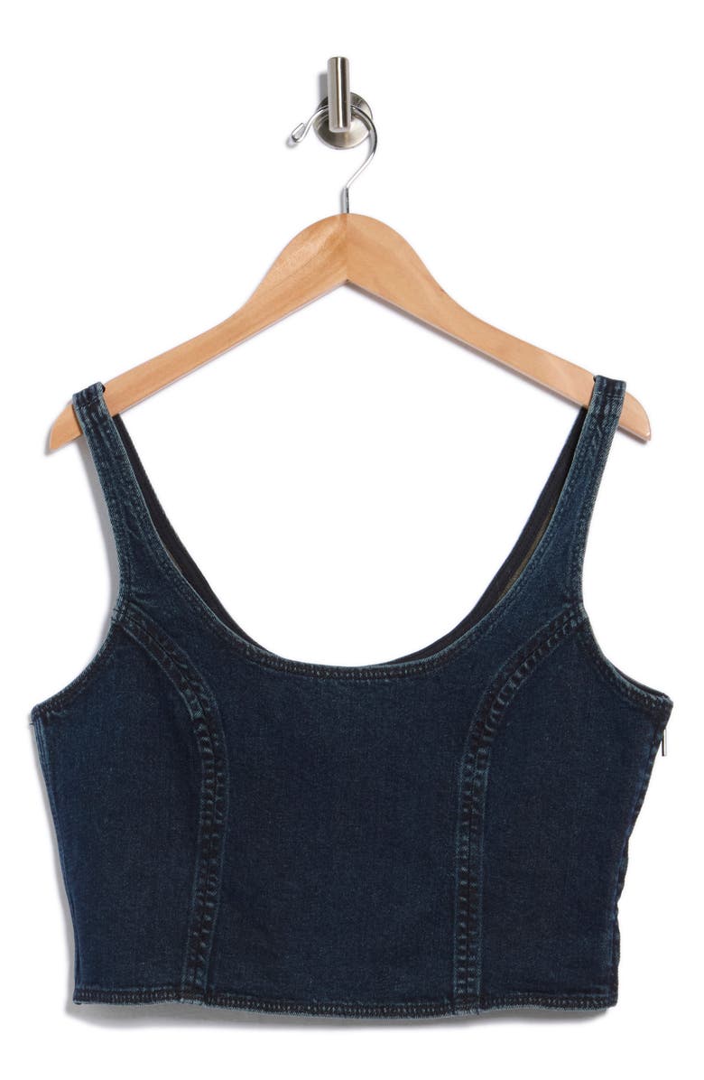 DL1961 Cary Denim Tank Top, Alternate, color, Cromer