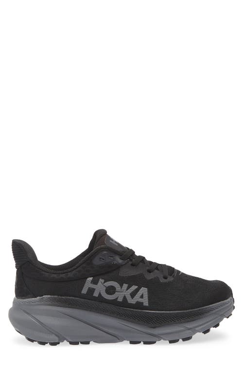 Hoka Challenger 7 Running Shoe In Black