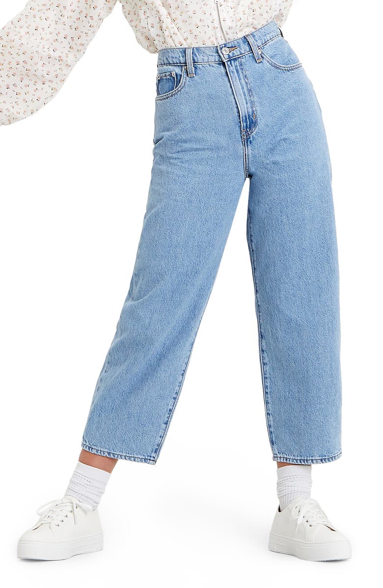 Levi's <sup>®</sup> Balloon Leg High Waist Jeans, Main, color,