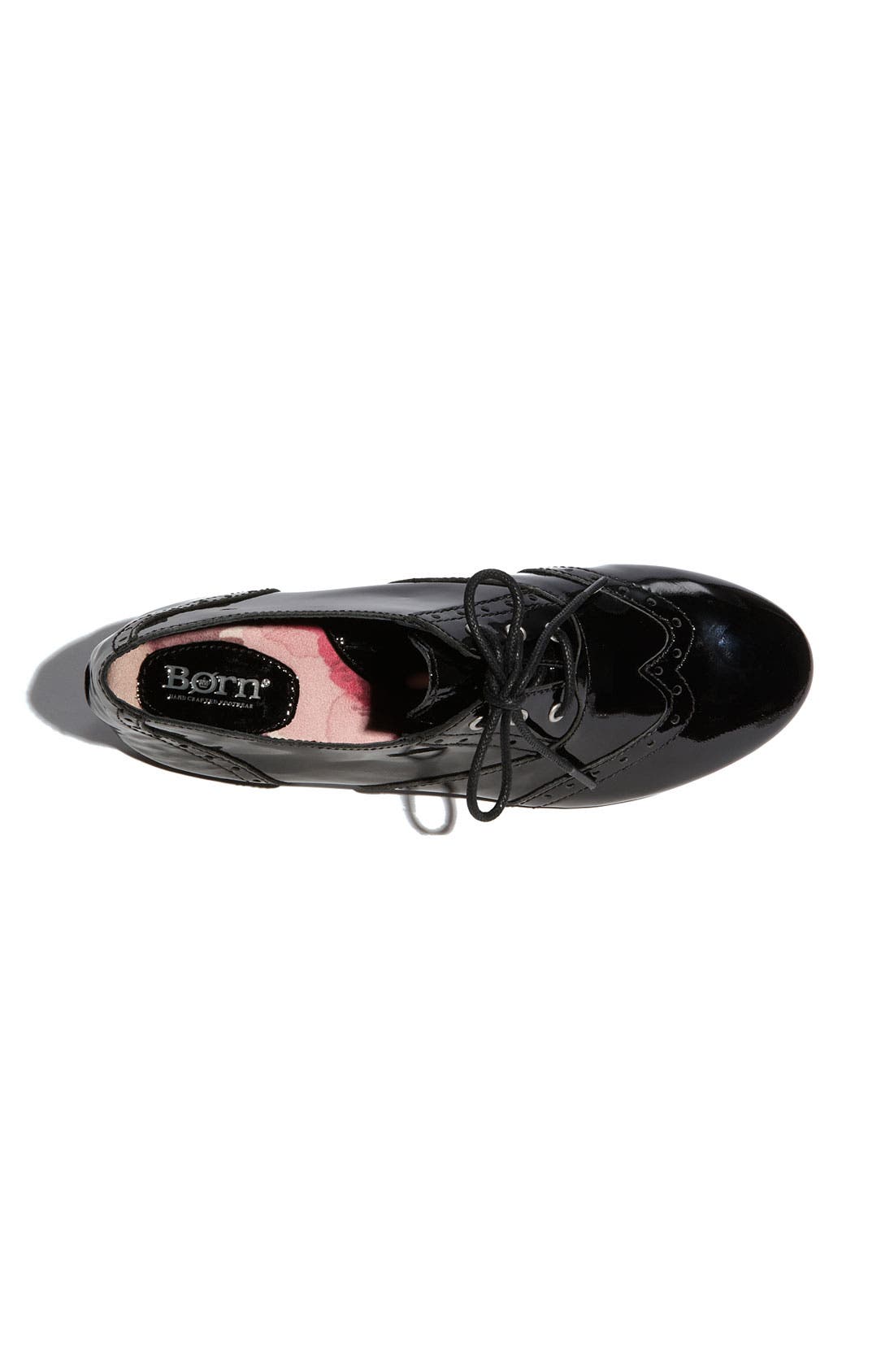'Ibis' Oxford, Alternate, color, BLACK PATENT