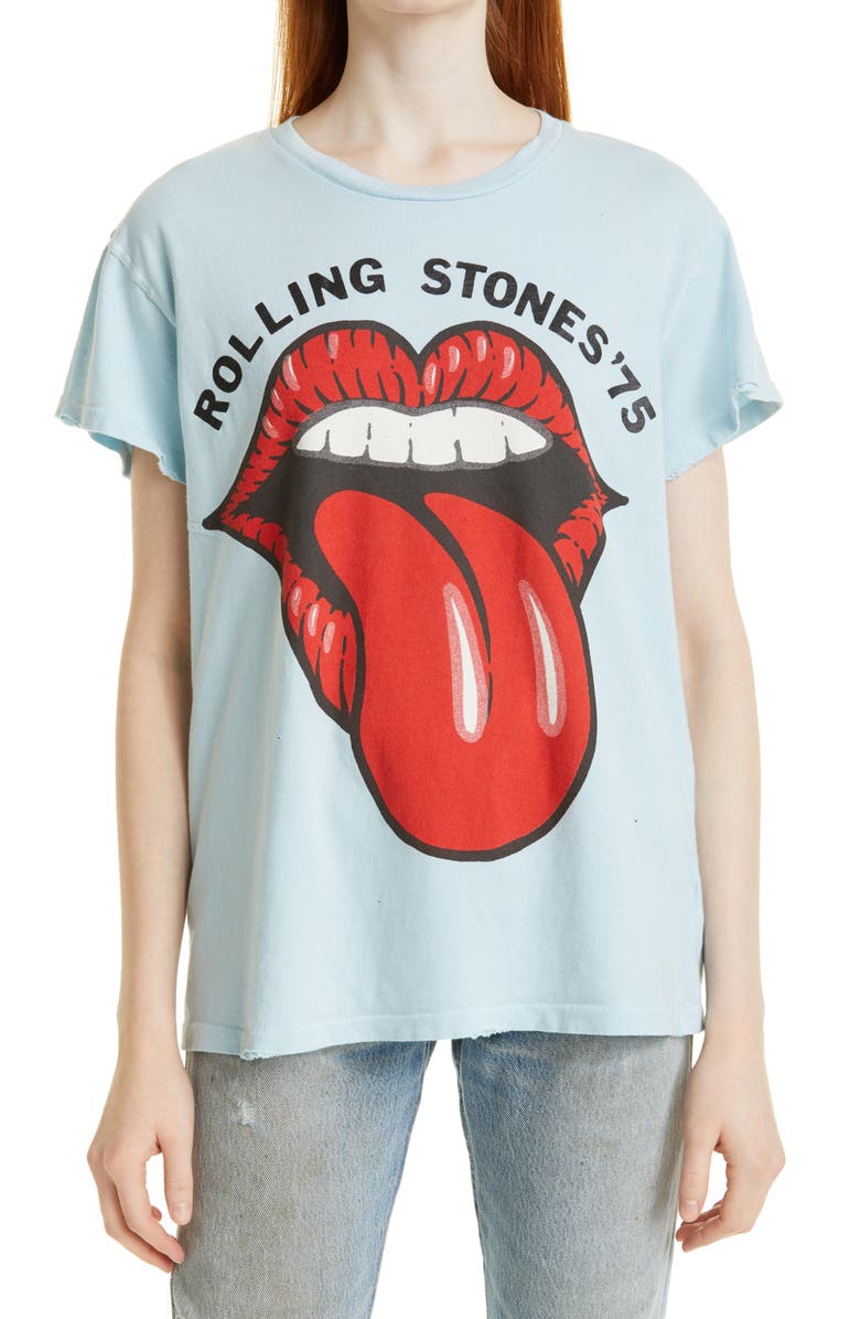 MadeWorn Women's The Rolling Stones Graphic Tee, Main, color,