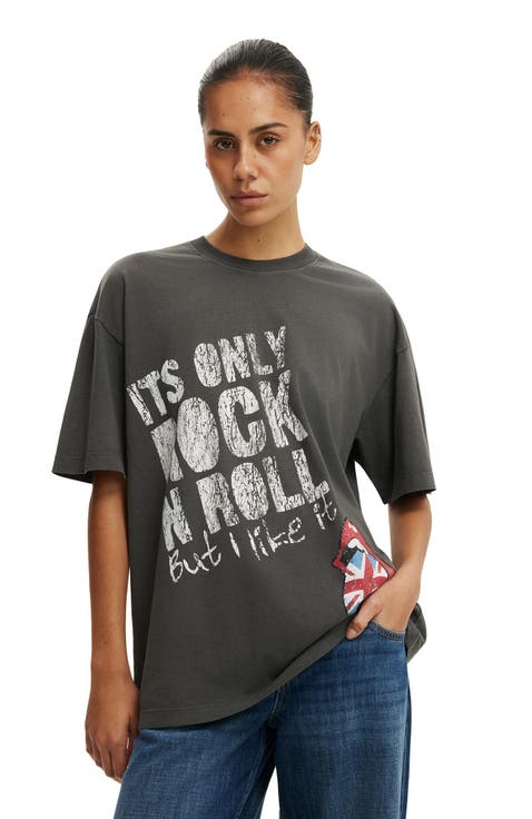 The Lcn Music Boxy Graphic Tee