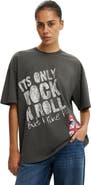 Cotton On The Lcn Music Boxy Graphic Tee