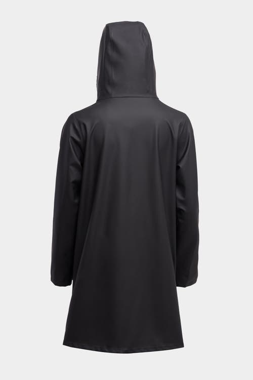 Stutterheim Mosebacke Lightweight Raincoat In Black