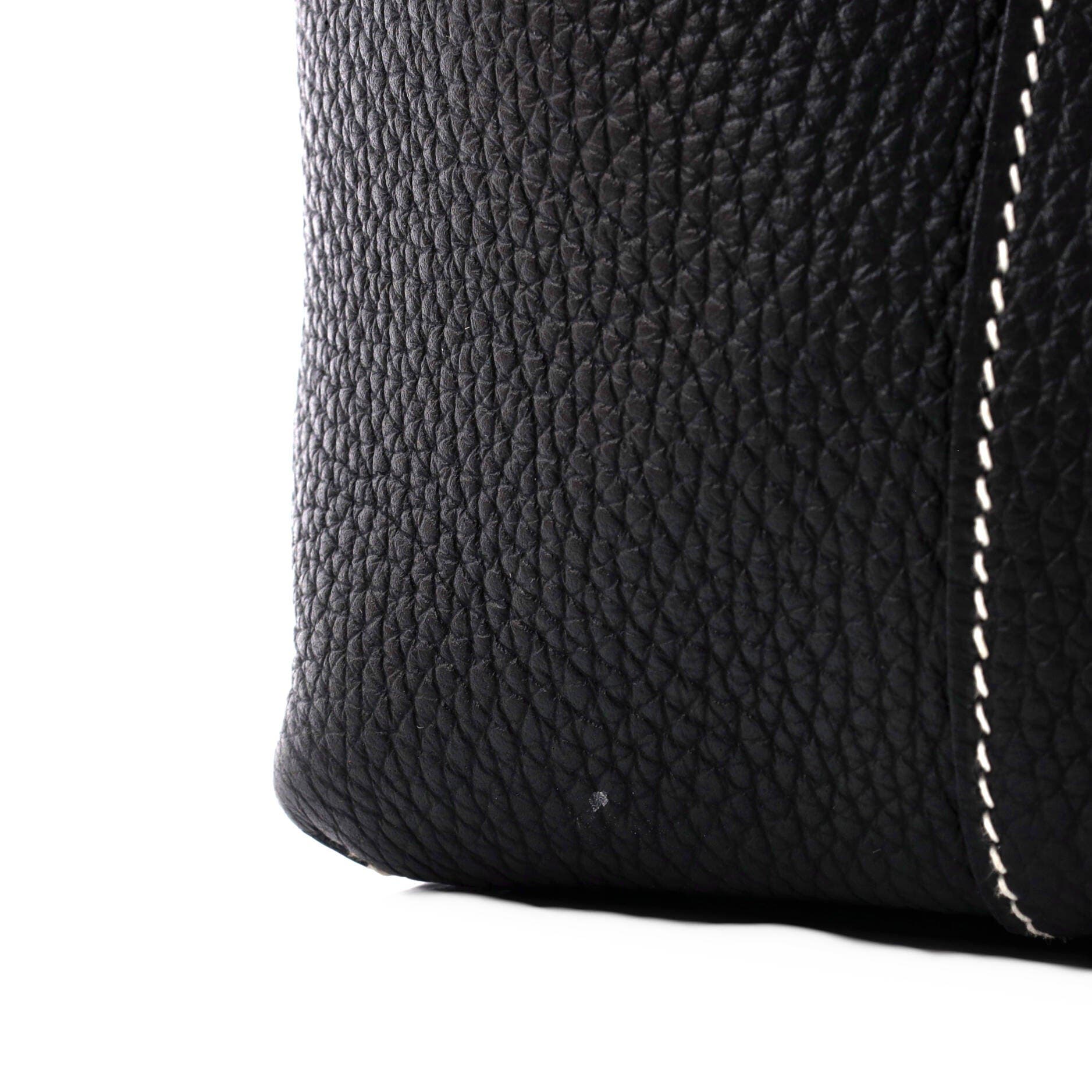 Pre-Owned Hermes Cabasellier Tote Clemence 46, Alternate, color, 