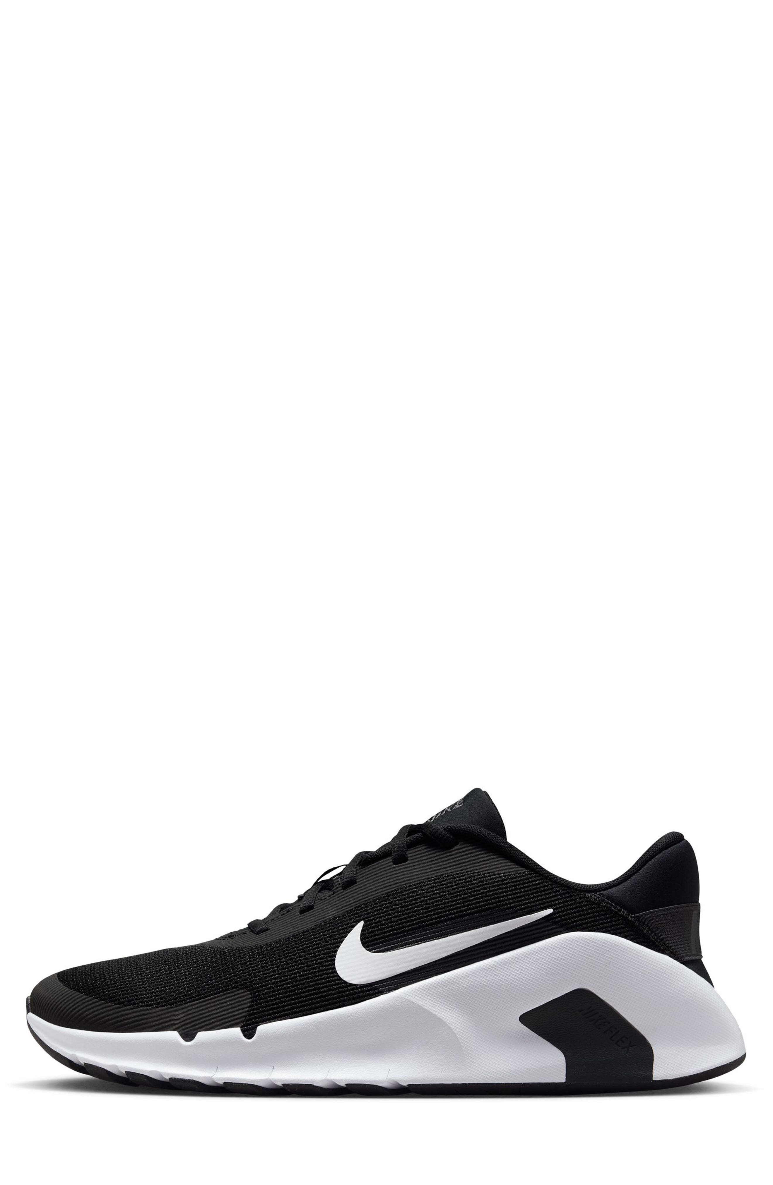 Flex Train Athletic Training Shoe, Alternate, color, BLACK/ ANTHRACITE