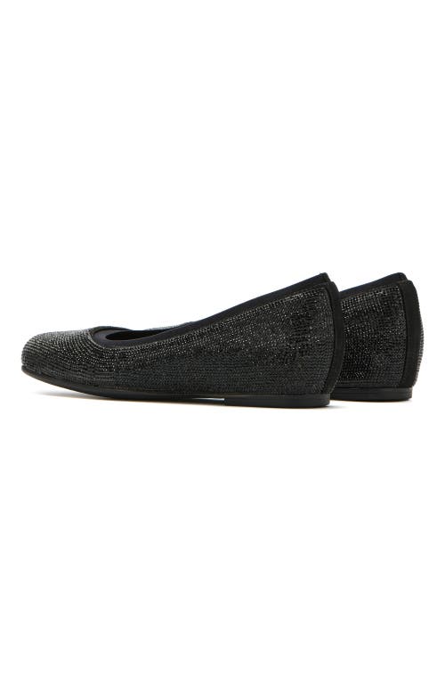 Abeo Cadence Ballet Flat In Black Sparkle - Metatarsal