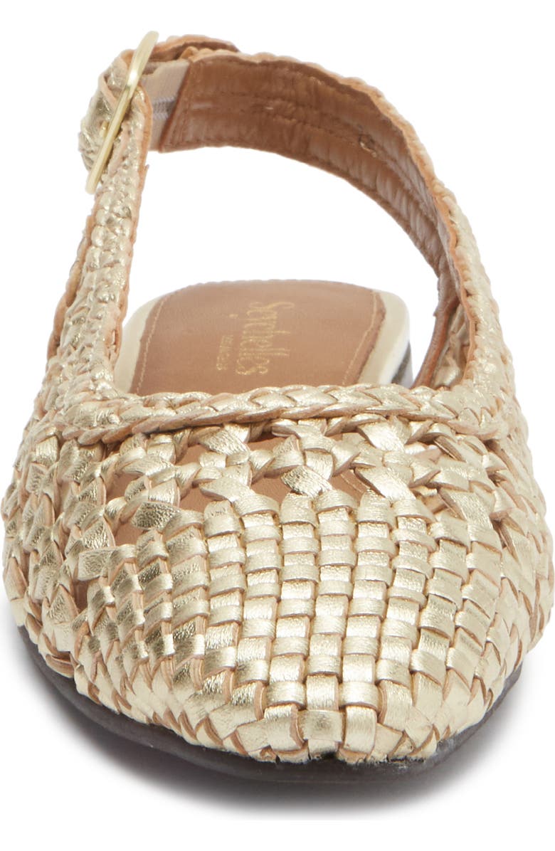 Seychelles Avalon Slingback Flat, Alternate, color, Gold