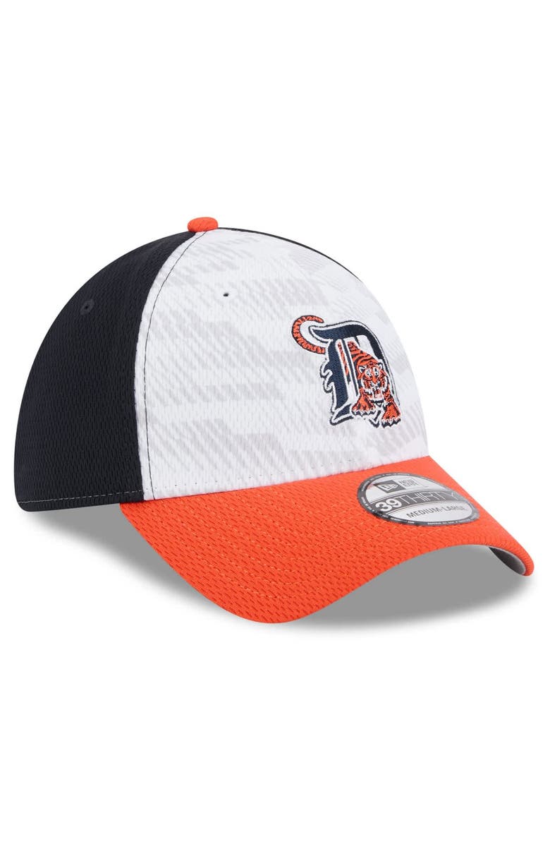 New Era Men's New Era Navy/Orange Detroit Tigers 2025 MLB Clubhouse 39THIRTY Flex Hat, Alternate, color, 