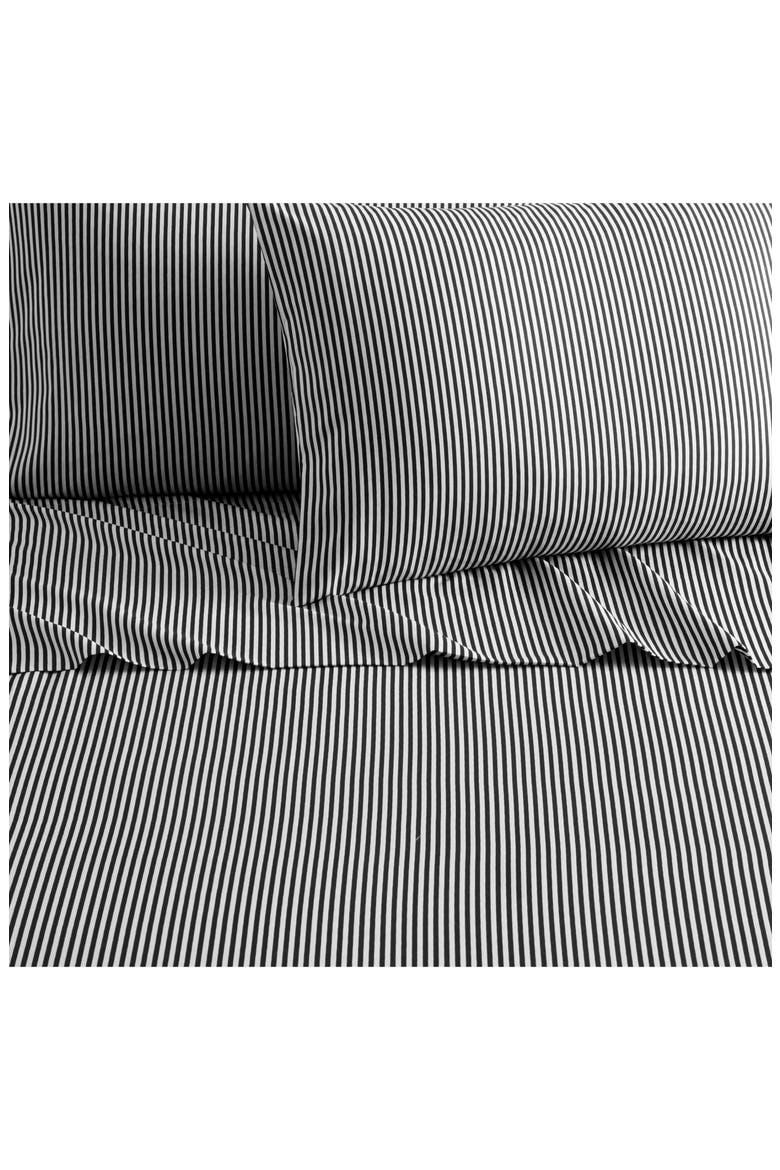 Brooke Printed Sheet Set - Queen, Alternate, color, CHARCOAL