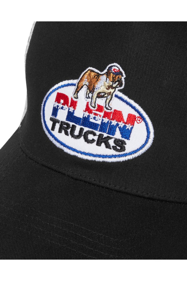 Mesh Baseball Cap Plein Trucks Unisex, Alternate, color, black