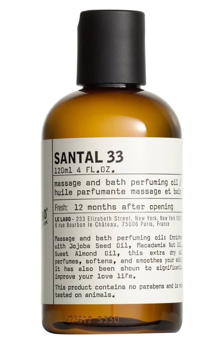 Le Labo Santal 33 Body Oil, Main, color, 