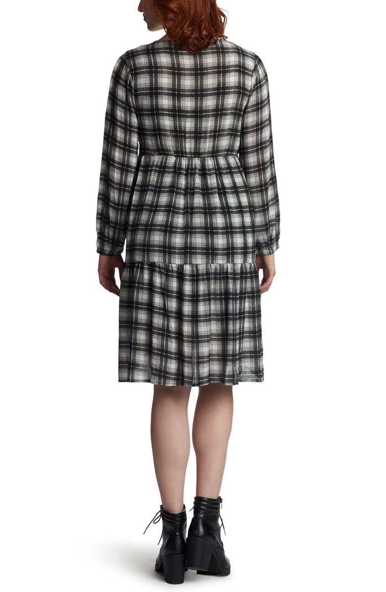 Everly Grey Tara Long Sleeve Maternity/Nursing Dress, Alternate, color,