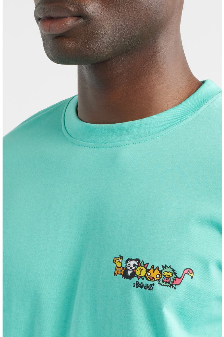 Munday Jungle T-Shirt Graphic T-Shirt, Alternate, color, GREEN