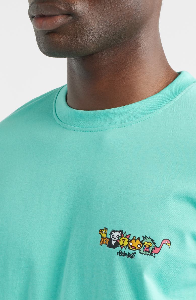 Boardies Munday Jungle T-Shirt Graphic T-Shirt, Alternate, color, Green