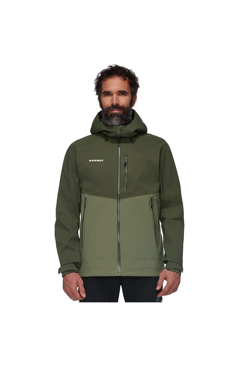 Mammut Alto Guide Hs Hooded Jacket - Men's, Main, color, Marsh/Dark Marsh