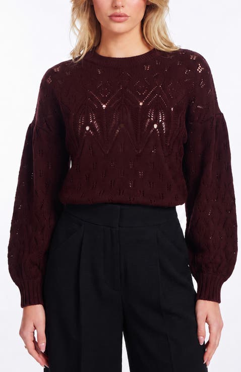 Forever Pointelle Sweater