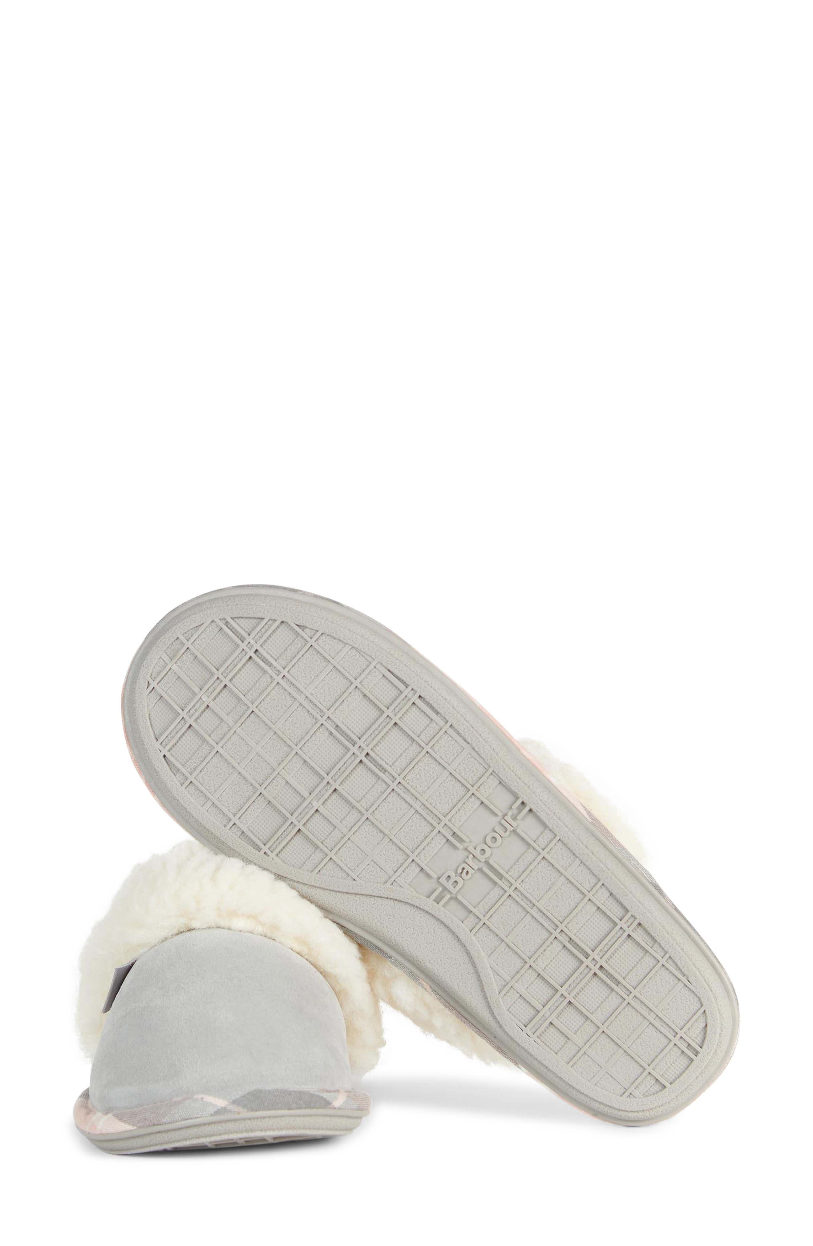 Barbour Lydia Faux Fur Slipper, Alternate, color, 