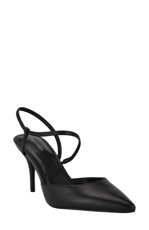 Calvin Klein Women's Cordera Pointy Toe Stiletto Pumps In Black