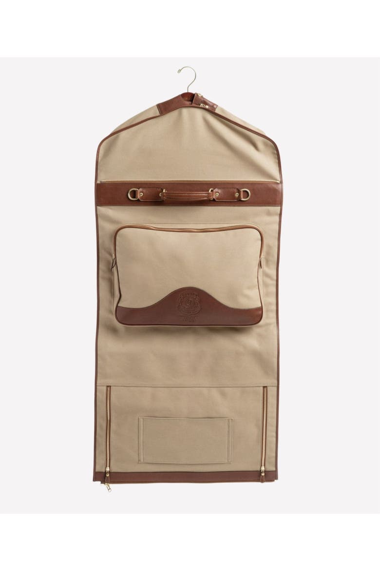 Packet No. 83, Alternate, color, Khaki Twill / Vintage Chestnut