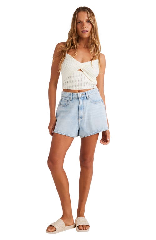 Roxy Venice Knit Tank In Egret