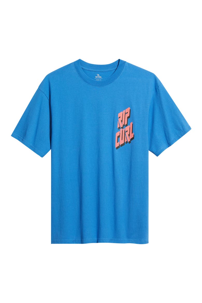 Liquid Trips Slant Graphic T-Shirt, Alternate, color, ROYAL BLUE