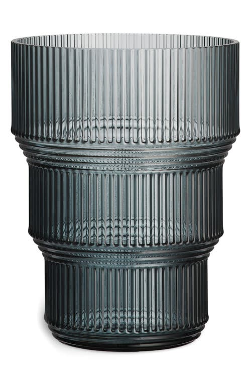 Kosta Boda Pavilion Tulip Vase, Gray In Gray