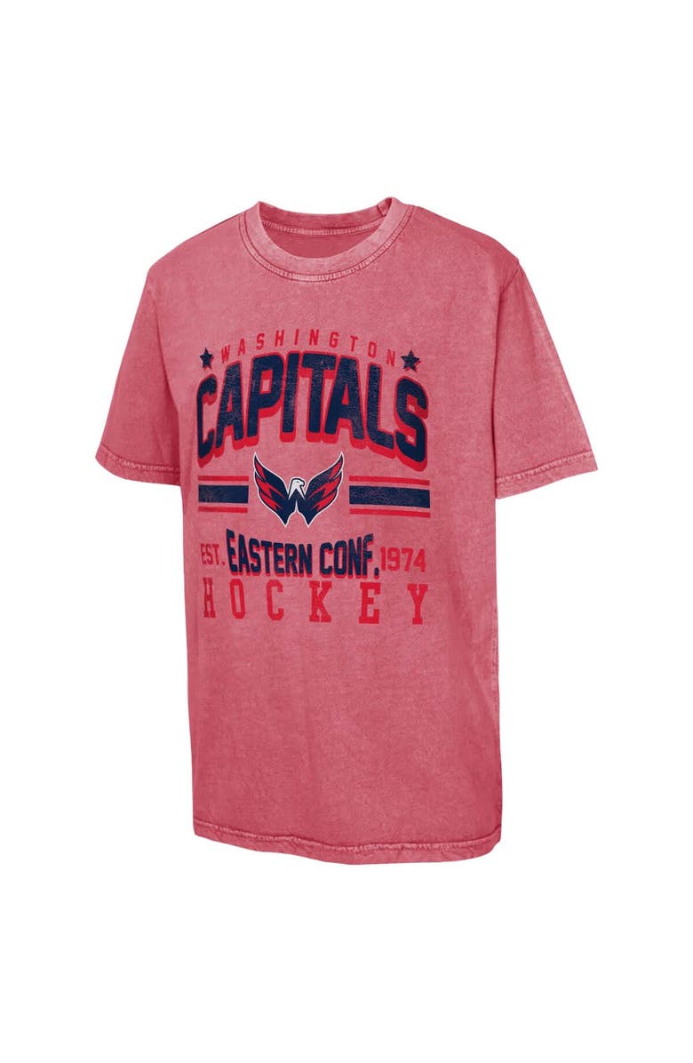 Outerstuff Youth Red Washington Capitals Sure Short T-Shirt, Alternate, color, Red