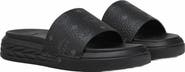 MCM Visetos Slide Sandals
