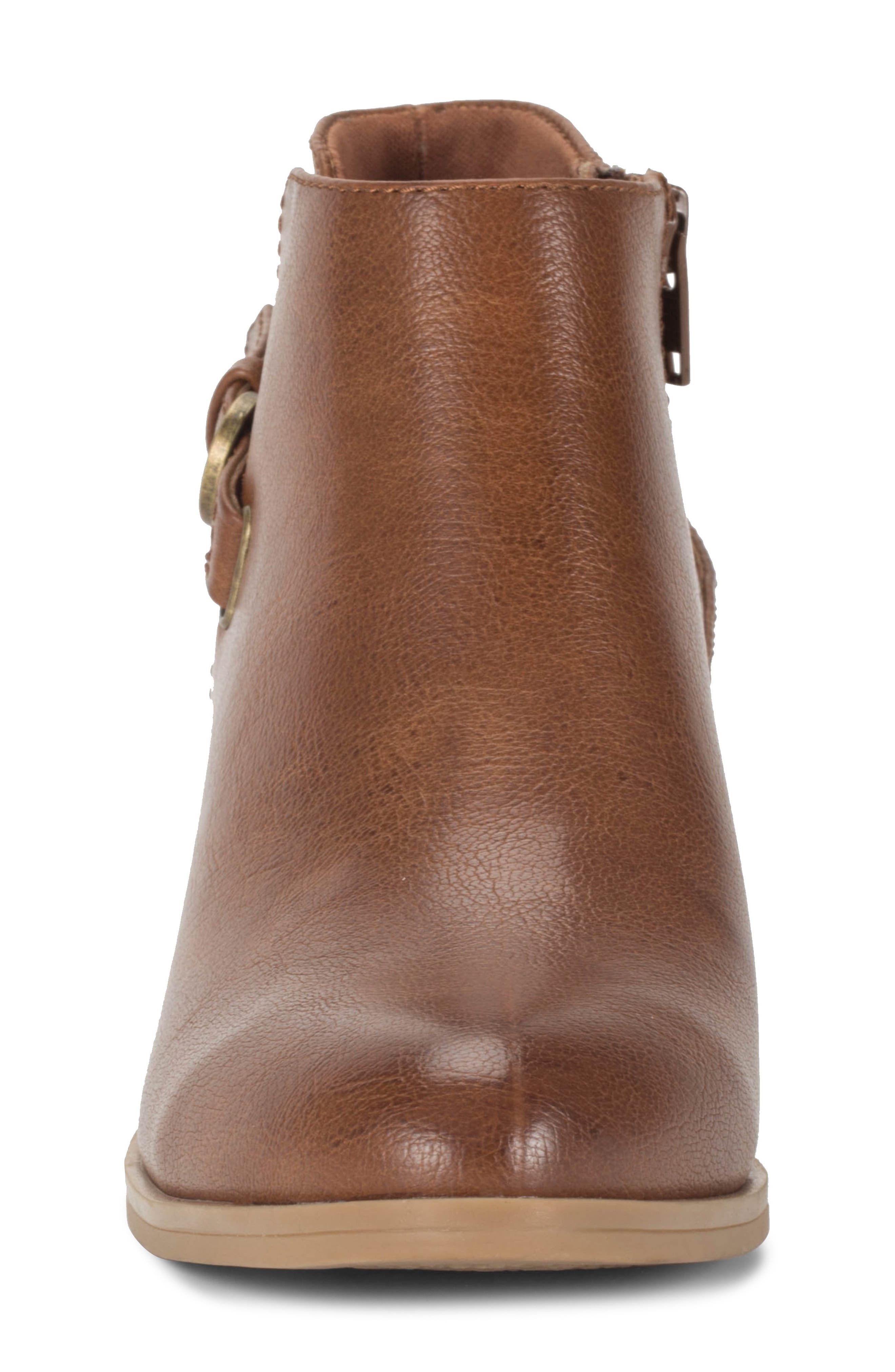 BARETRAPS Serenity Faux Leather Bootie, Alternate, color, Walnut