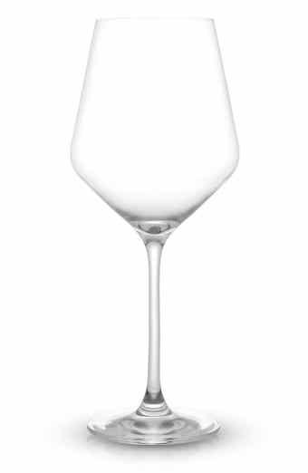 JoyJolt Layla Crystal White Wine Glasses - Set of 8