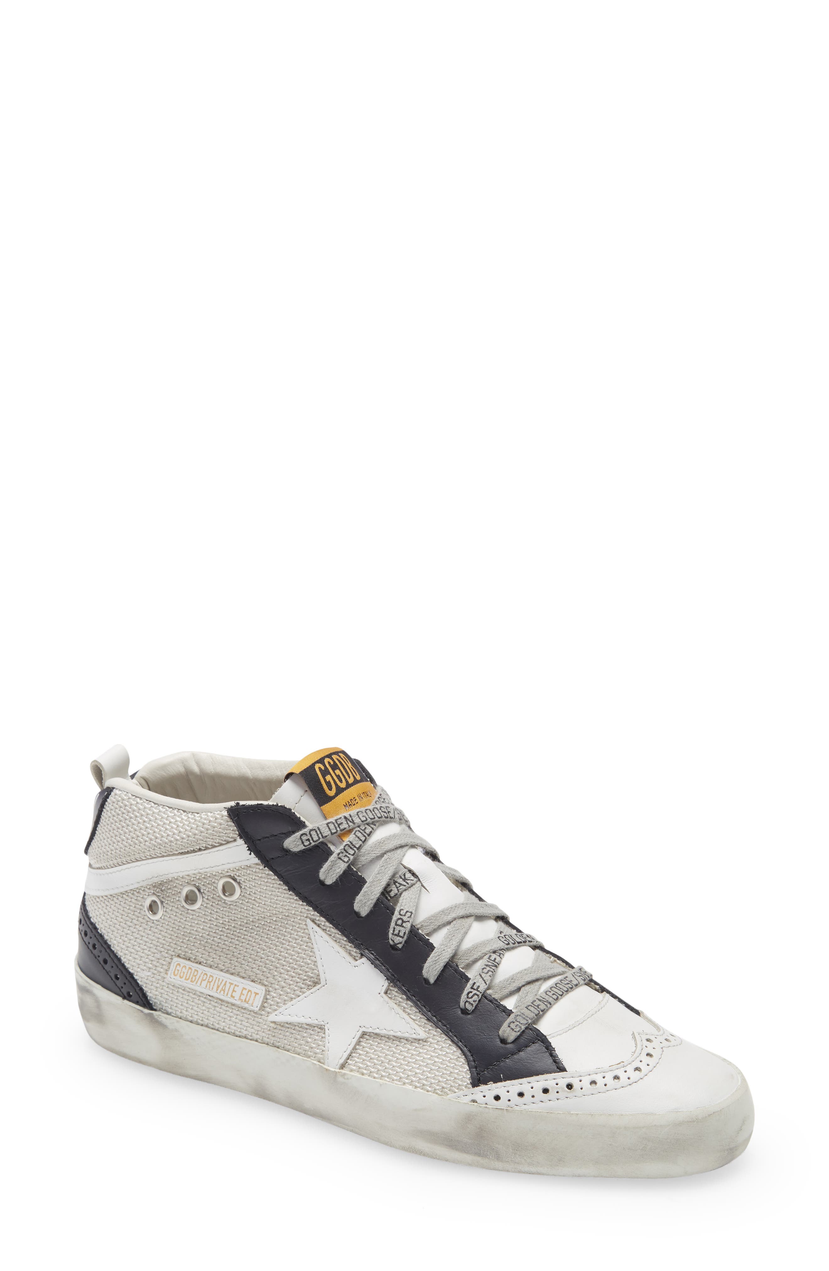 Golden Goose Mid Star Sneaker, Main, color, 