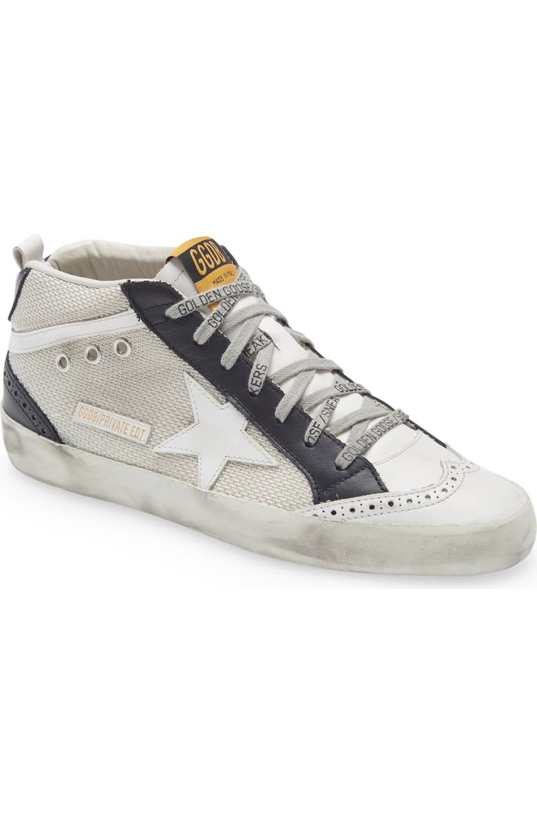Golden Goose Mid Star Sneaker, Main, color,