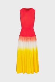 SIMONMILLER Novo Knit Poplin Combo Dress