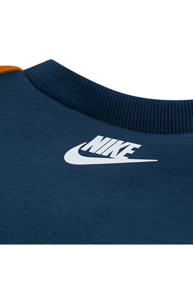 Nike Kids' Logo Sweatshirt & Joggers Set, Alternate, color, Blue Force