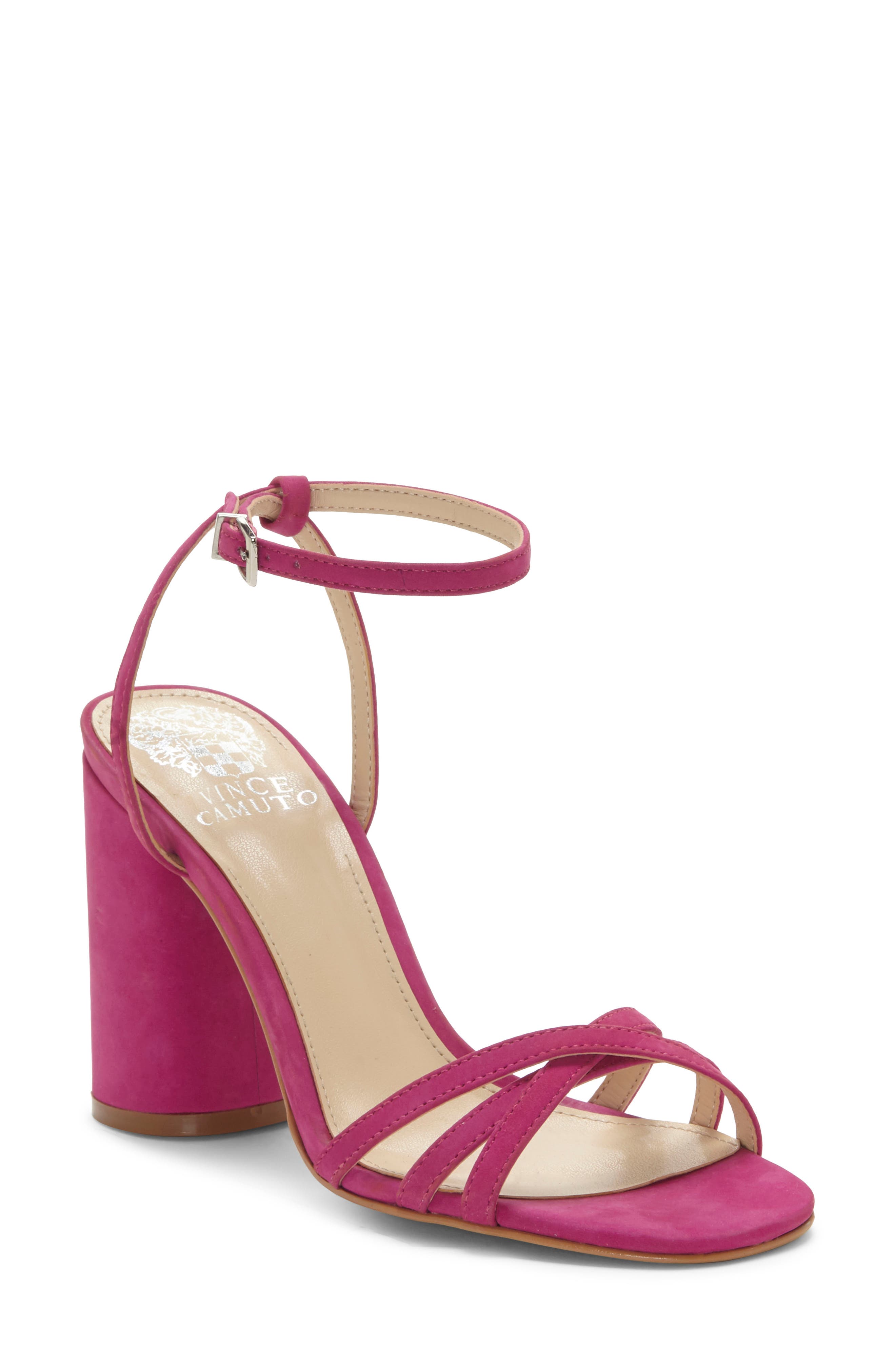Kantiel Sandal, Main, color, COSMO PINK LEATHER
